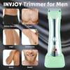 Waterproof Electric Hair Clipper Pubic Trimmer Wet/Dry Men Balls Trimmer Body Groin Hair Trimmer