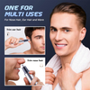 Professional USB Rechargeable Nose Clippers Eyebrow Facial Hair Trimmer Electric Nose Trimmer For Men with LED Display