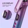 25/32mm Electric LCD Digital Display Adjustable Professional Rotating Curling Iron Wavy Hair Curling Iron Hair Curlers