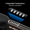 High Temperature 446 Fahrenheit Degree Straightener Hair for Salon Professional Hair Iron Straightener with LCD