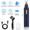 Fully Rinsable Heads Painless Nose & Ear Trimmer