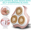 3D Floating Blade Rotary Razor Women Hair Remover