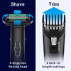 Multi-Functional Whole Body Washable Rechargeable Hair Clipper