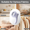 1200mAh Stainless Steel Blades Portable Electric Fabric Shaver USB Rechargeable Lint Remover for Cloth And Furniture