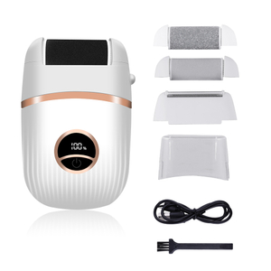 USB Rechargeable Electric Foot File Machine Foot Grinder 3 in 1 Electric Pedicure Foot Callus Remover for Dead Skin