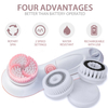 Deep Cleaning Electric Interchangeable Facial Cleansing Brush
