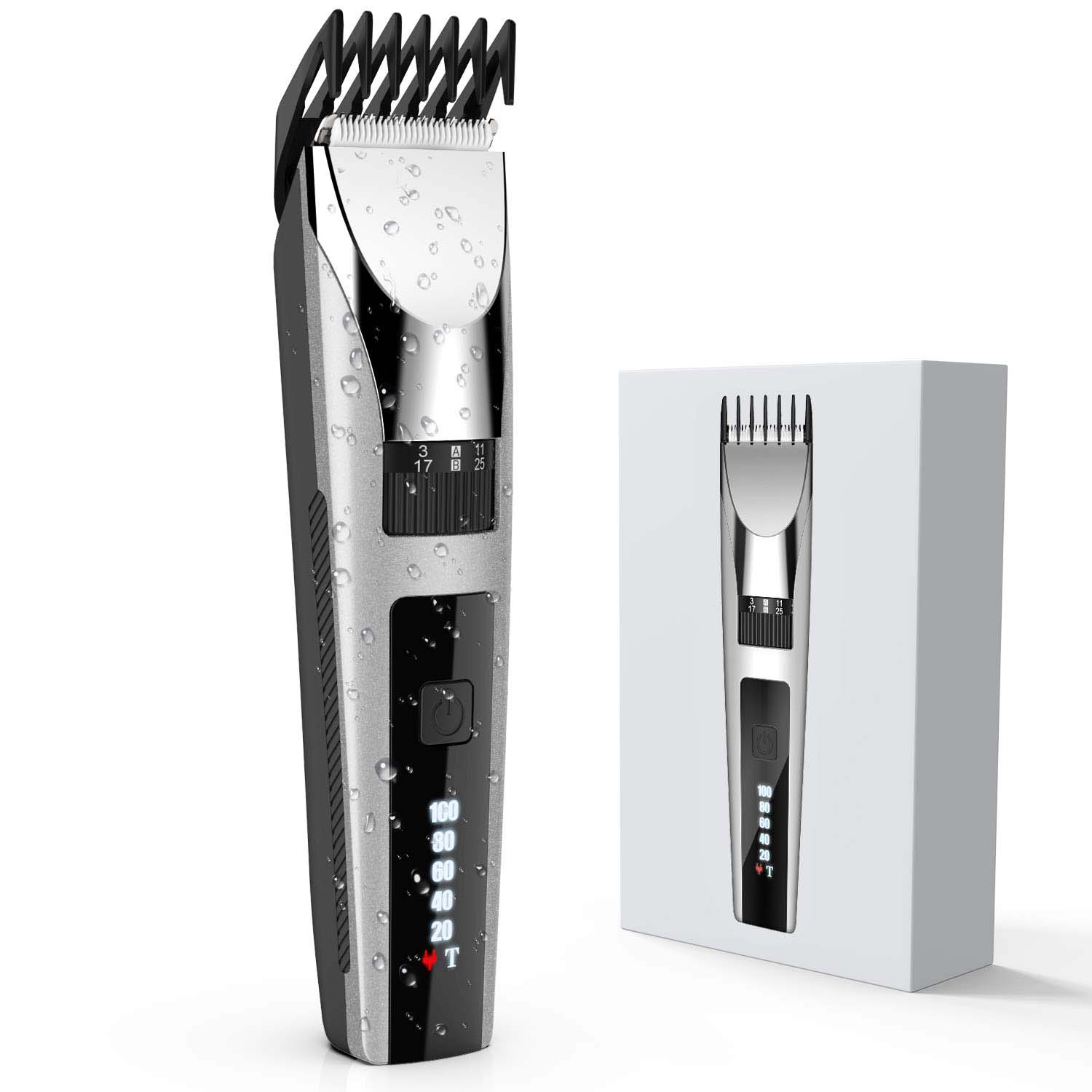 Cordless USB Rechargeable Hair Clipper For Men