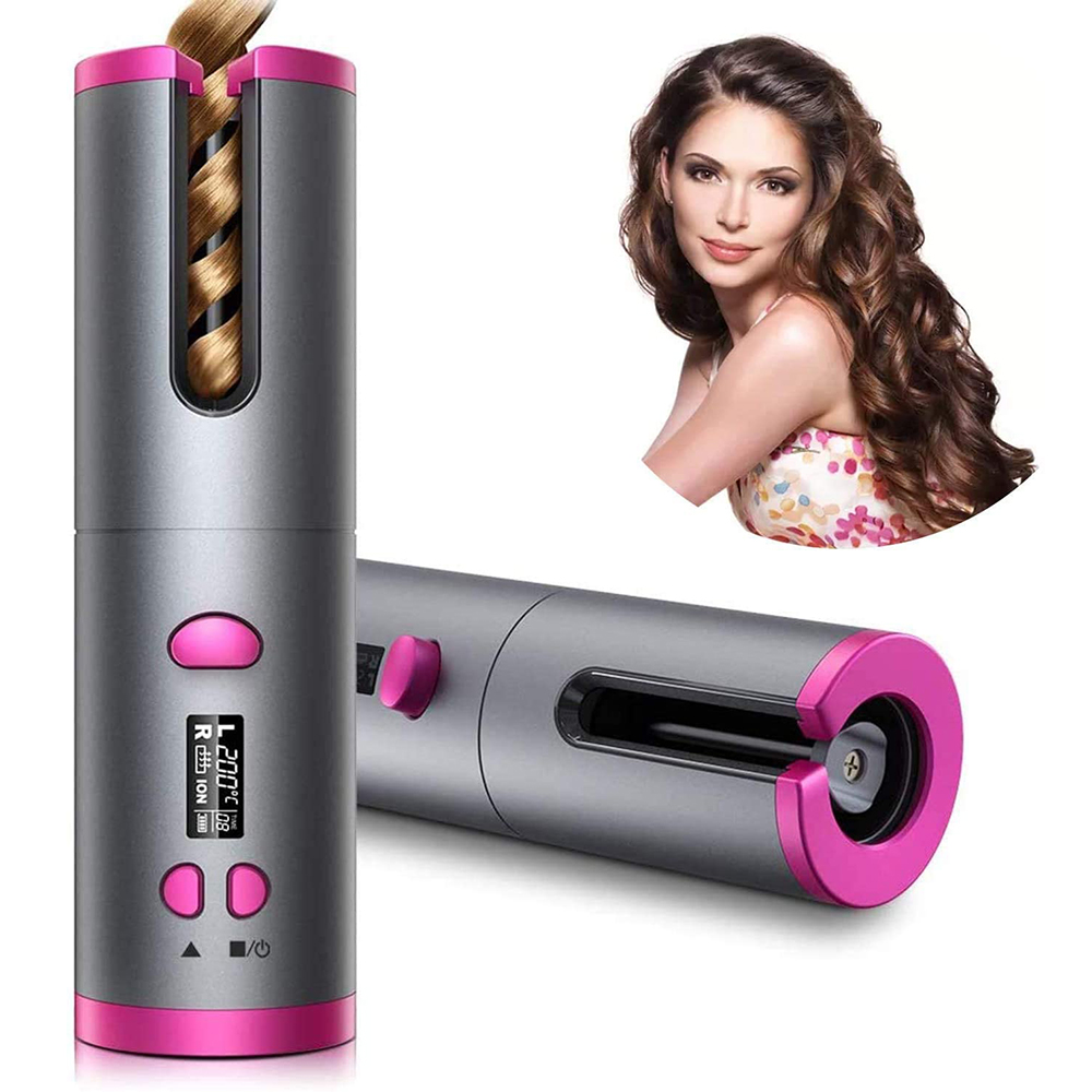 Rechargeable Cordless Portable Hair Curler