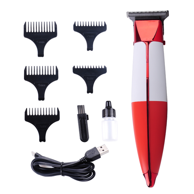 Colorful Light Waterproof Fast Charging Hair Trimmer