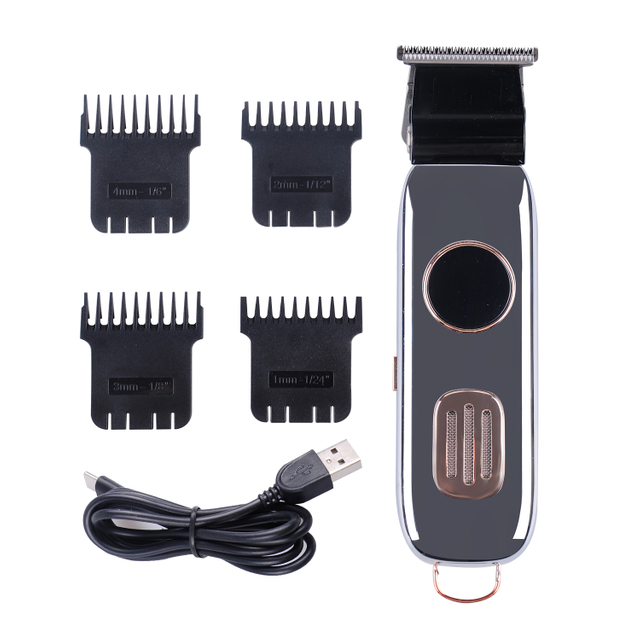 ON/OFF Switch Waterproof USB Rechargeable Hair Trimmer